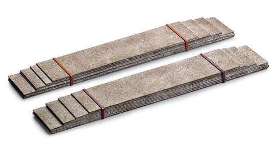 Liliput 937401 - Ladegut Stahlplatten (2 Stück) für Schwertransporter, angerostete Optik