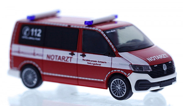 Rietze 53963 - Volkswagen T6.1 Notarzt BF Schwerin