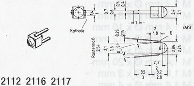 Weinert 2117 - LED, grün, 2Stück