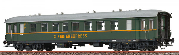 Brawa 46202 - DB Reisezugwagen C4üpwe "DER Ferienexpress" Ep.3, LED Innenbeleuchtung