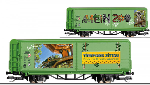 Tillig 14853 - START Schiebewandwagen Hbis-tt "Mein Zoo" Ep.6