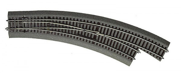 Roco 42571 - Line mit Bettung, Bogenweiche rechts 542,8 mm (R5)/30°