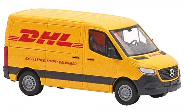 Busch 53406 - MB Sprinter kurzer Radstand, Flachdach, "DHL"
