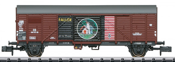 Trix 18021 - DB gedeckter Güterwagen Ep.3, "Faller"