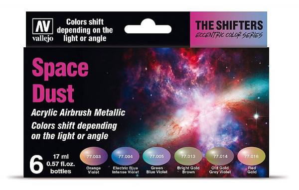 Vallejo 777091 - Farb-Set, Space Dust