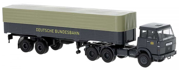 Brekina 82261 - Henschel F161 Pritsche/Plane-SZ der Deutschen Bundesbahn