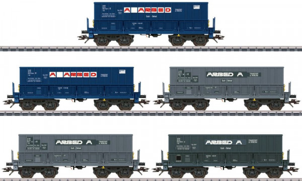 Märklin 48433 - CFL Set 5-teilig Erzwagen Ep.5, "ARBED"