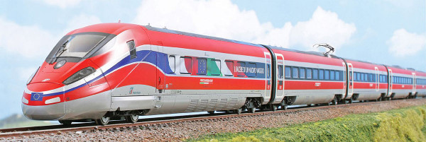 ACME 79205 - FS Triebwagenzug Frecciarossa 1000 8-teilig Ep.6, mit DCC-Decoder + Sound