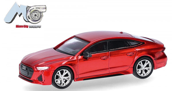 Herpa 87MC000085 - Audi RS7, rot