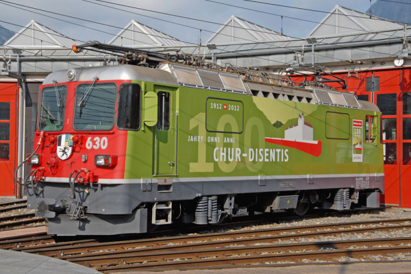Bemo 9258140 - RhB Ge 4/4 II 630 "100 Jahre Chur - Disentis"