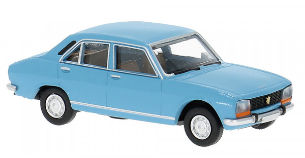 Brekina 29121 - Peugeot 504, hellblau, 1968