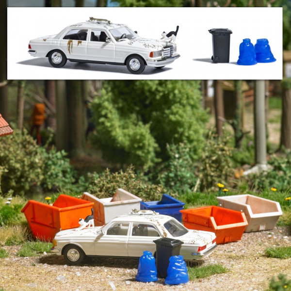 Busch 7985 - A-Set: Katzenauto