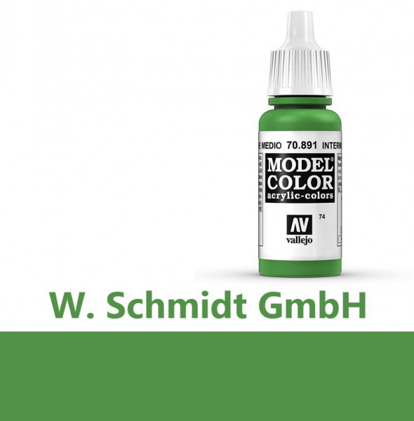 Vallejo 770891 - Model Color Farbe Lichtgrün, Matt, 17 ml