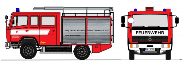 Loewe 4068 - MERCEDES BENZ 917 (LN2) - LF 8/6 - Fw. Sindelfingen