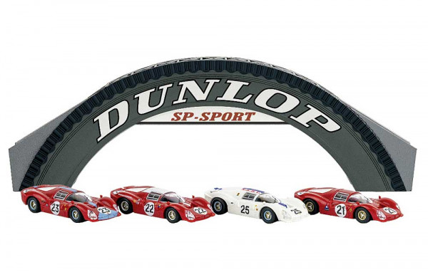 Brekina 90504 - LeMans-Set 1967 mit 4 Ferrari 330 P3/412