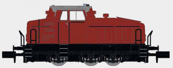 NME 123304 - Rangierdiesellok DHG 700C Zechenlok altrot Ep.3-6, Museumslackierung