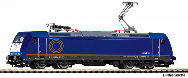 Piko 57871 - ~Elektrolok BR 185 blau Beacon VI + 8pol. Dec.