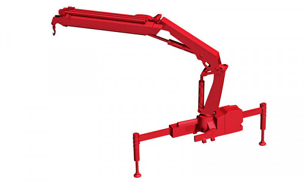 Herpa 054126 - Hiab Ladekran X-HIPRO 232 E-3 mit Haken
