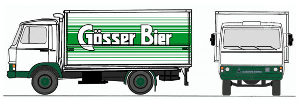 Loewe 4098 - Iveco Magirus "Zeta" 90M5 - LKW "G Ö S S E R"
