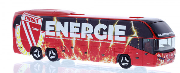 Rietze 67146 - Neoplan Cityliner 07 Johanniter Unfallhilfe - FC Energie Cottbus