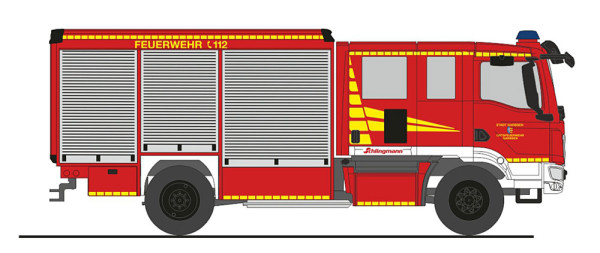 Rietze 72983 - Schlingmann Varus MAN HLF FW Garbsen