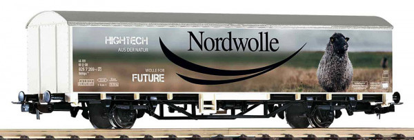 Piko 27705 - DB AG gedeckter Güterwagen Starke Marken Ep.6, "Nordwolle"