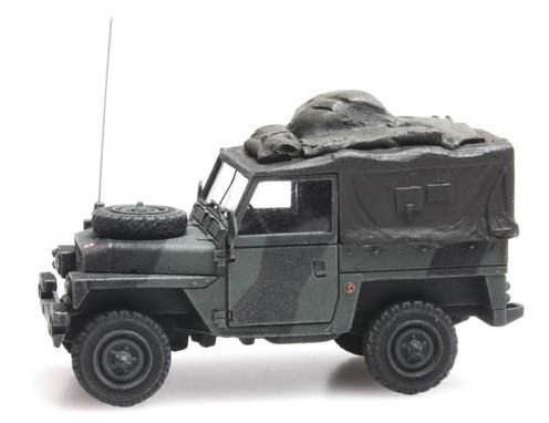 Artitec 6870216 - UK Land Rover 88 lightweight combat ready, Fertigmodell aus Resin, lackiert