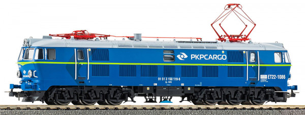Piko 96346 - PKP Ellok ET22 blau Ep.6, "Cargo", DCC + Sound