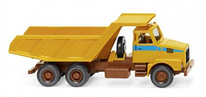 Wiking 067106- Volvo N16Muldenkipper maisgelb