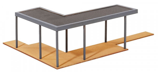Kibri 38345 - H0 Überdachte Terrasse