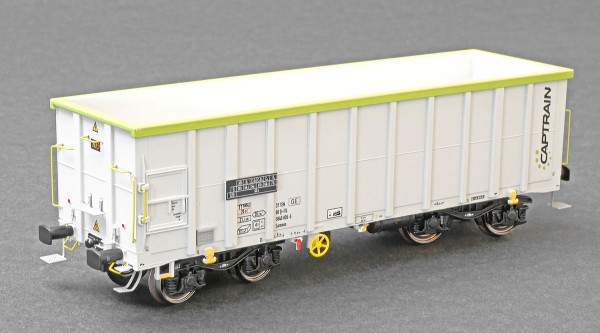 NME 542604 - DB AG offener Güterwagen Eamnos lichtgrau Ep. 6, "Captrain"