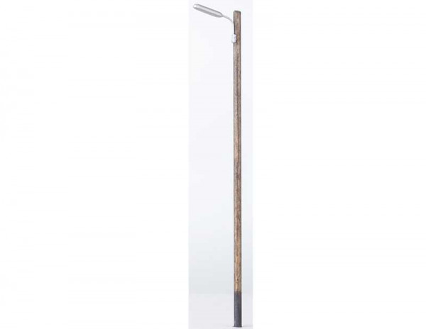 Weinert 33281 - Peitschenlampe an Echtholzmast, LED-beleuchtet