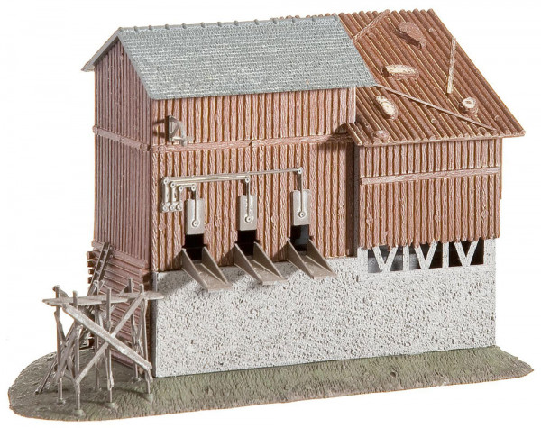 Faller 222206 - Altes Kieswerk patiniertes Modell