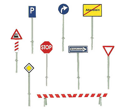 Faller 272450 - Verkehrsschilder Set