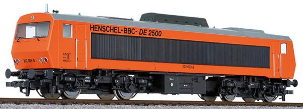 Liliput 132056 - DB Diesellok DE 2500 rotorange 4achsig Ep.4, AC-digital