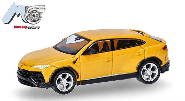 Herpa 87MC000107 Lamborghini Urus, gelb