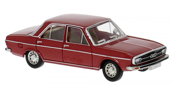 Brekina 28222 - Audi 100 (C1) in rot