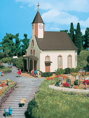 Vollmer 47704 - Kirche 105x55x140 mm