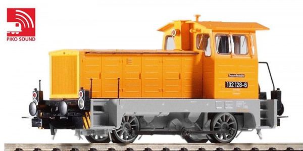 Piko 52635 - DR Diesellok BR 102.1 orange Ep.4, AC-digital + Sound