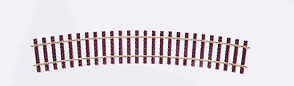 Lenz 45022 - Gleis gebogen 22,5° R2 Radius 102,9 cm (16 Gleise ergeben einen Kreis)