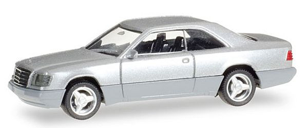 Herpa 038782 - MB E 320 Coupé‚ silbermetallic