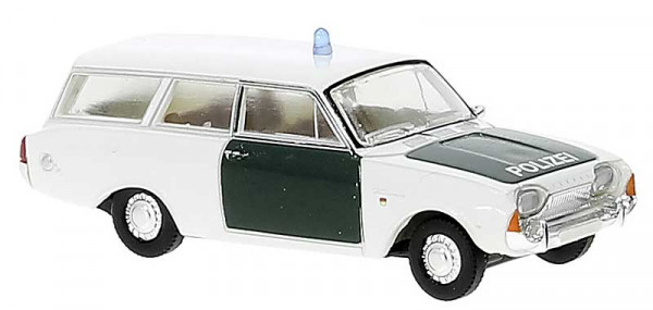 Brekina 19480 - Ford Taunus P3 Turnier der Polizei