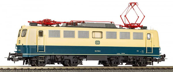 Piko 21775 - DB Ellok BR 110 oceanblau/beige Ep.4, AC-digital + Sound