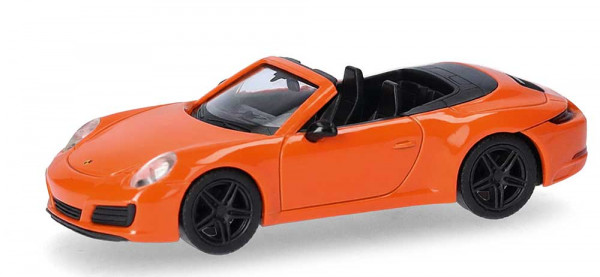 Herpa 420365-002 - Porsche 911 C2 Cabrio, gulforange