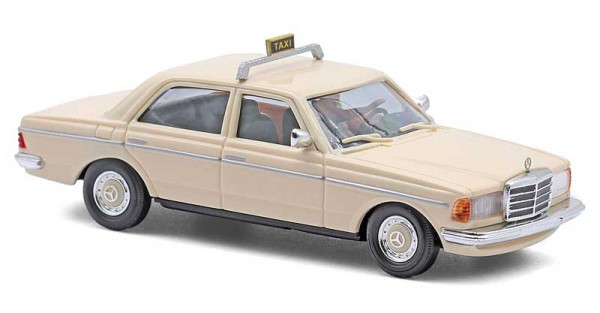 Busch 46876 - Mercedes-Benz W123 Taxi mit Fahrerfigur
