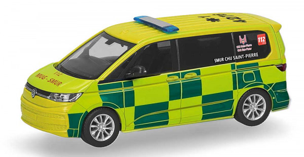 Herpa 099936 - VW Multivan "Notarzt Belgien" (B)