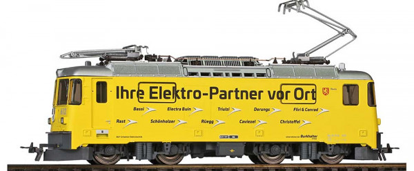 Bemo 1358182 - RhB Ellok Werbelok ´Burkhalter Gruppe´ Ge 4/4 II Ep.6, DCC Digital + Sound