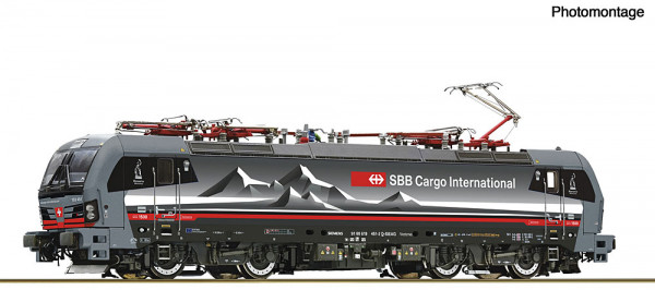 Roco 7510107 - SBB Ellok Vectron Reihe 193 Alppiercer 3 Ep. 6, Taufname "Bavaria München", DCC + Sou