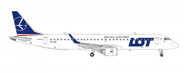 Herpa 573825 - LOT Polish Airlines Embraer E195