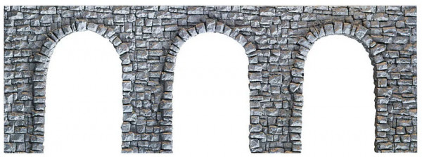 Noch 34942 - Arkadenmauer offen Bruchstein 19 x 9 cm N